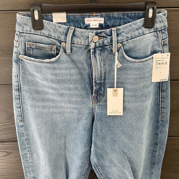 NWT Good American Good Boy Jeans Sz 4/27 - Picture 3 of 8